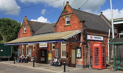 Westbury railway station